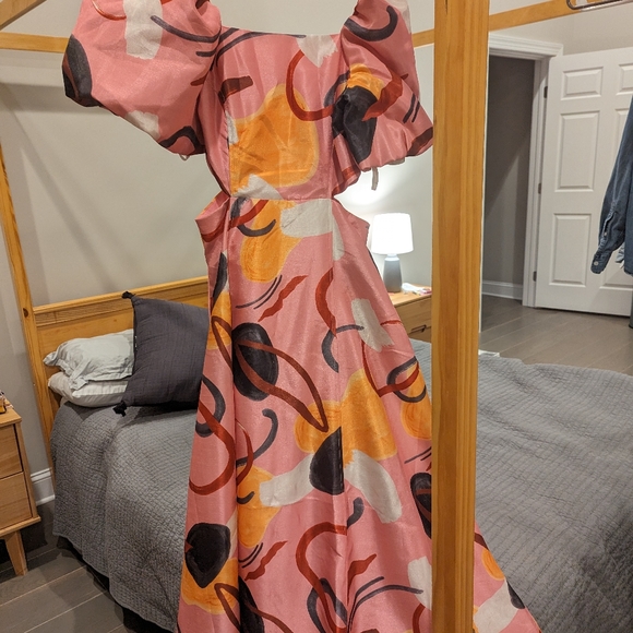 Anthropologie Aureta Studio Printed Dress - Picture 8 of 8